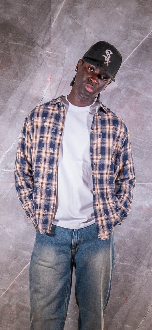 Camicia Blue Diamonds