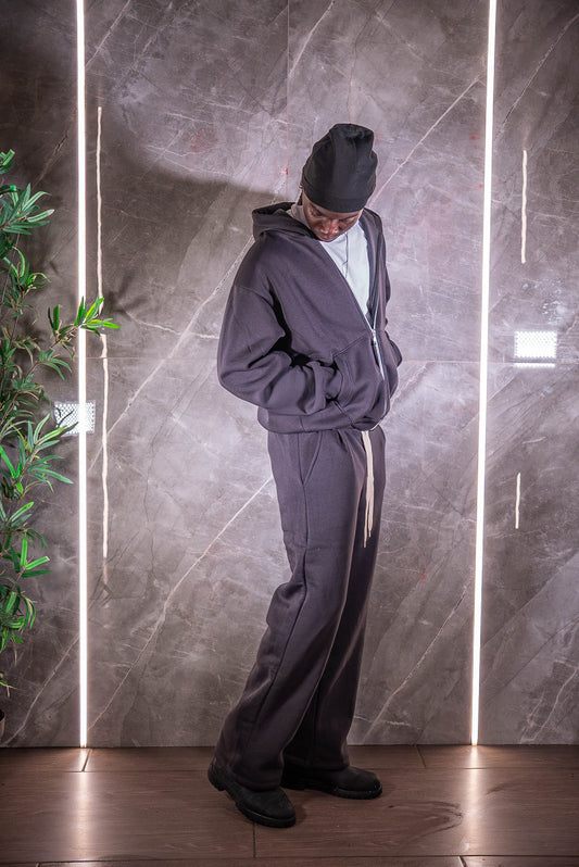 Tuta Regular Grigio Piombo