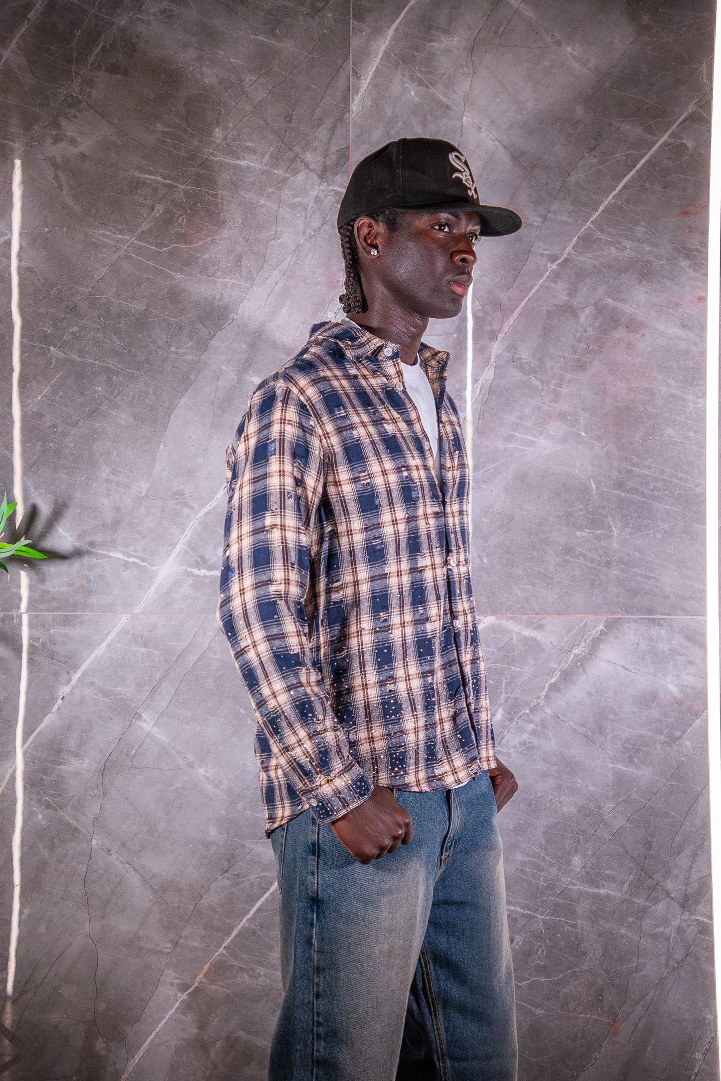 Camicia Blue Diamonds