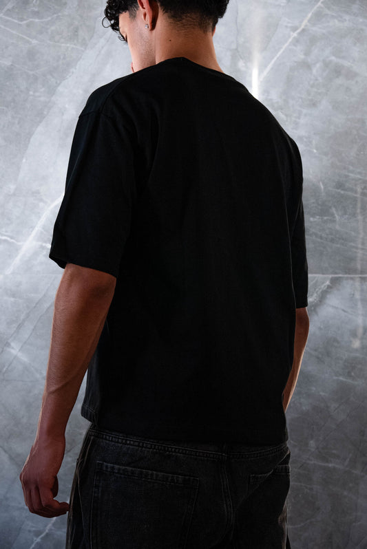 T-shirt Crop Nera