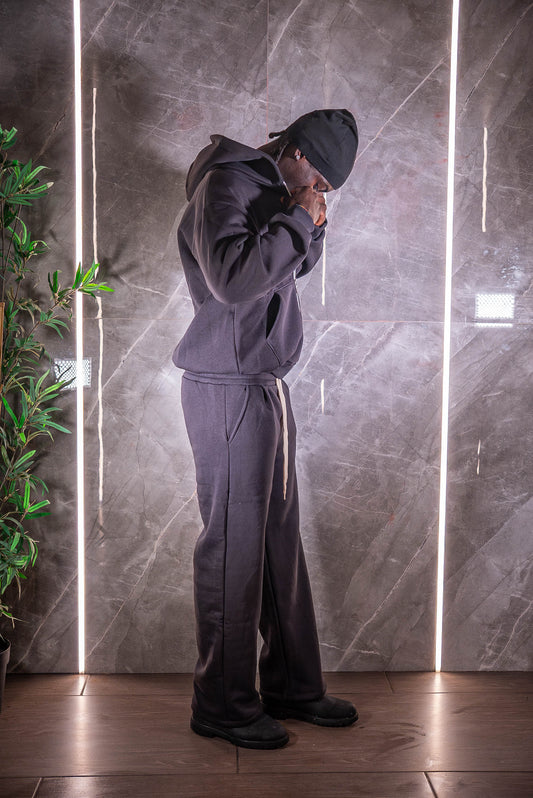 Tuta Regular Grigio Piombo